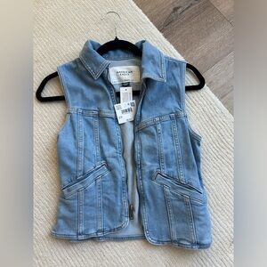 American Eagle Denim Vest